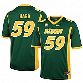 North Dakota State Bison 59 Joel Haeg Green College Football Jersey Dzhi,baseball caps,new era cap wholesale,wholesale hats